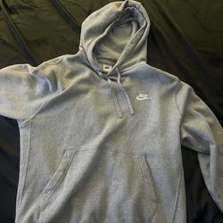grey nike hoodie 