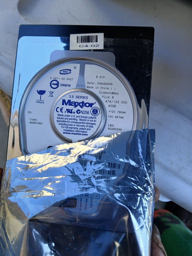 Maxtor Computer Part