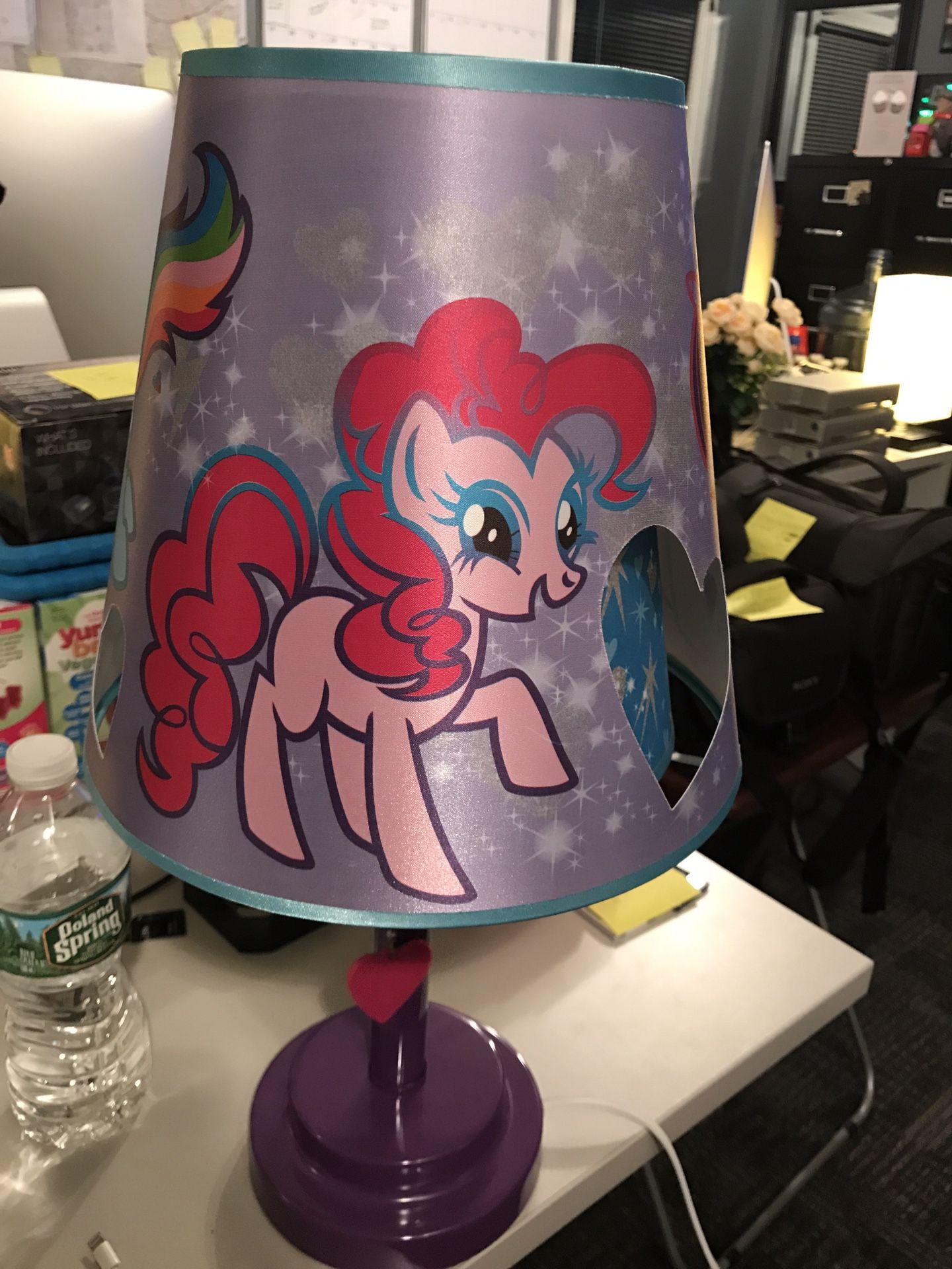 Lil pony lamp / like new / works amazing