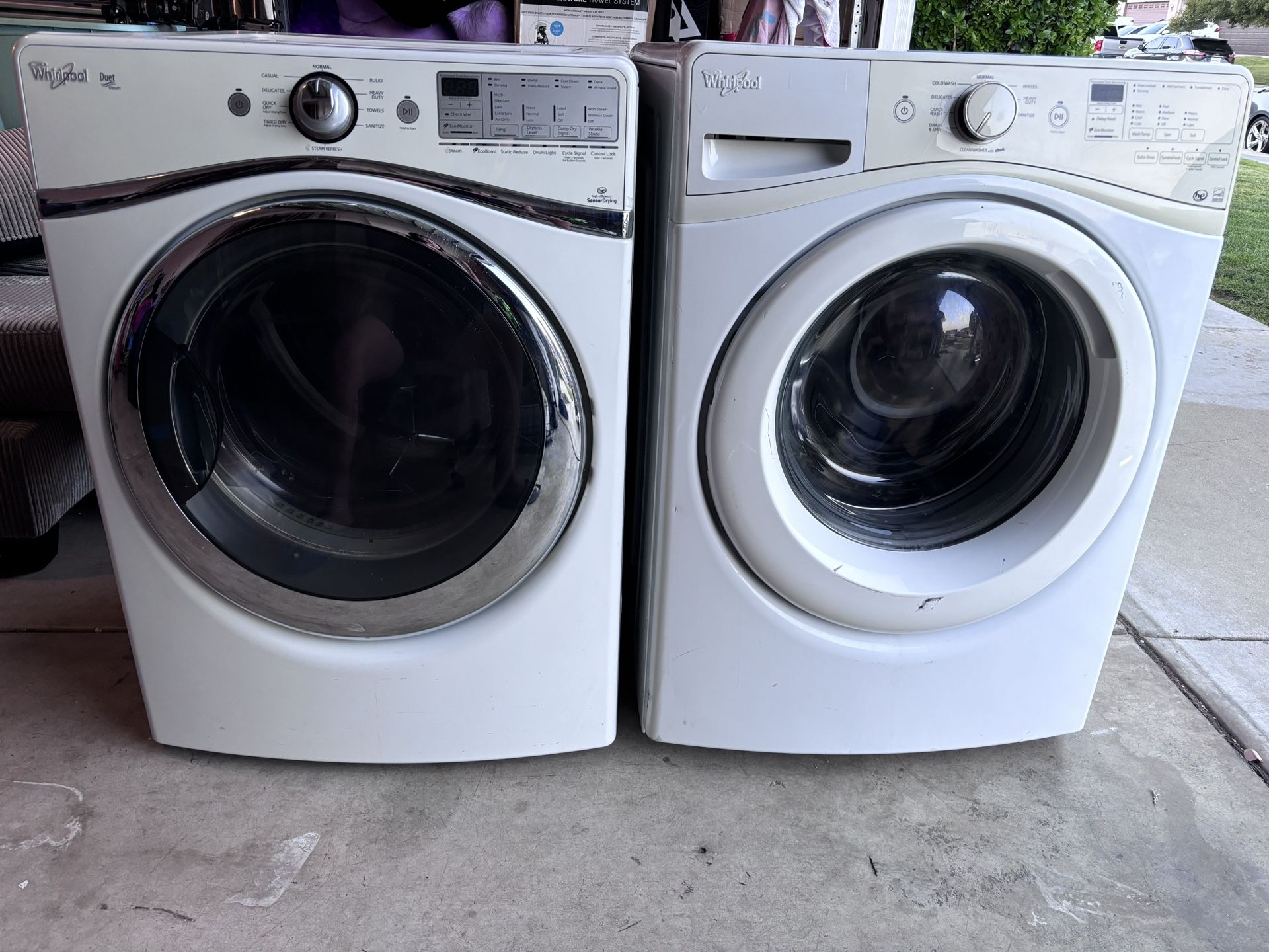 Whirlpool Washer And Dryer