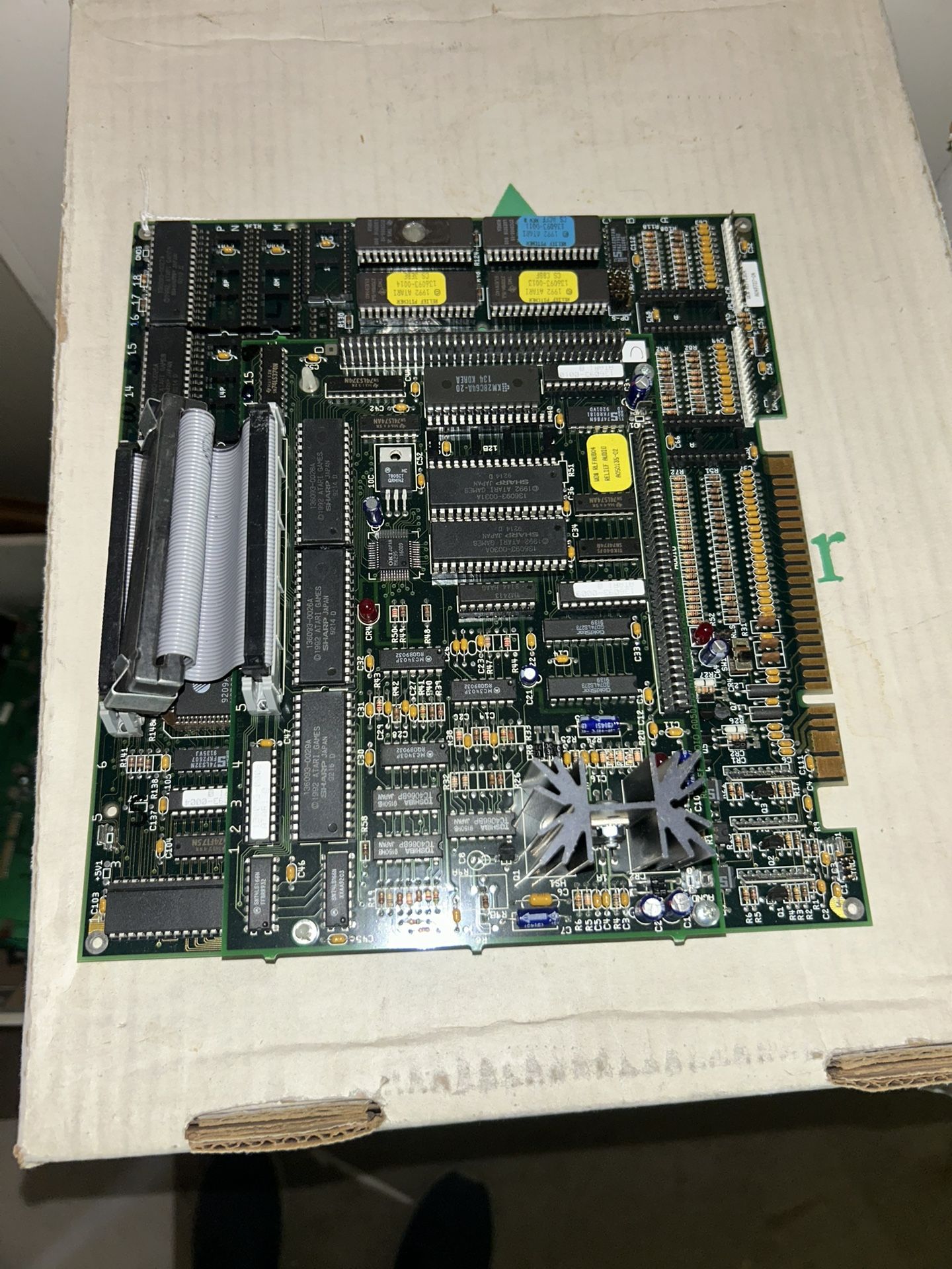 Relief Pitcher Arcade Video Game Pcb Board