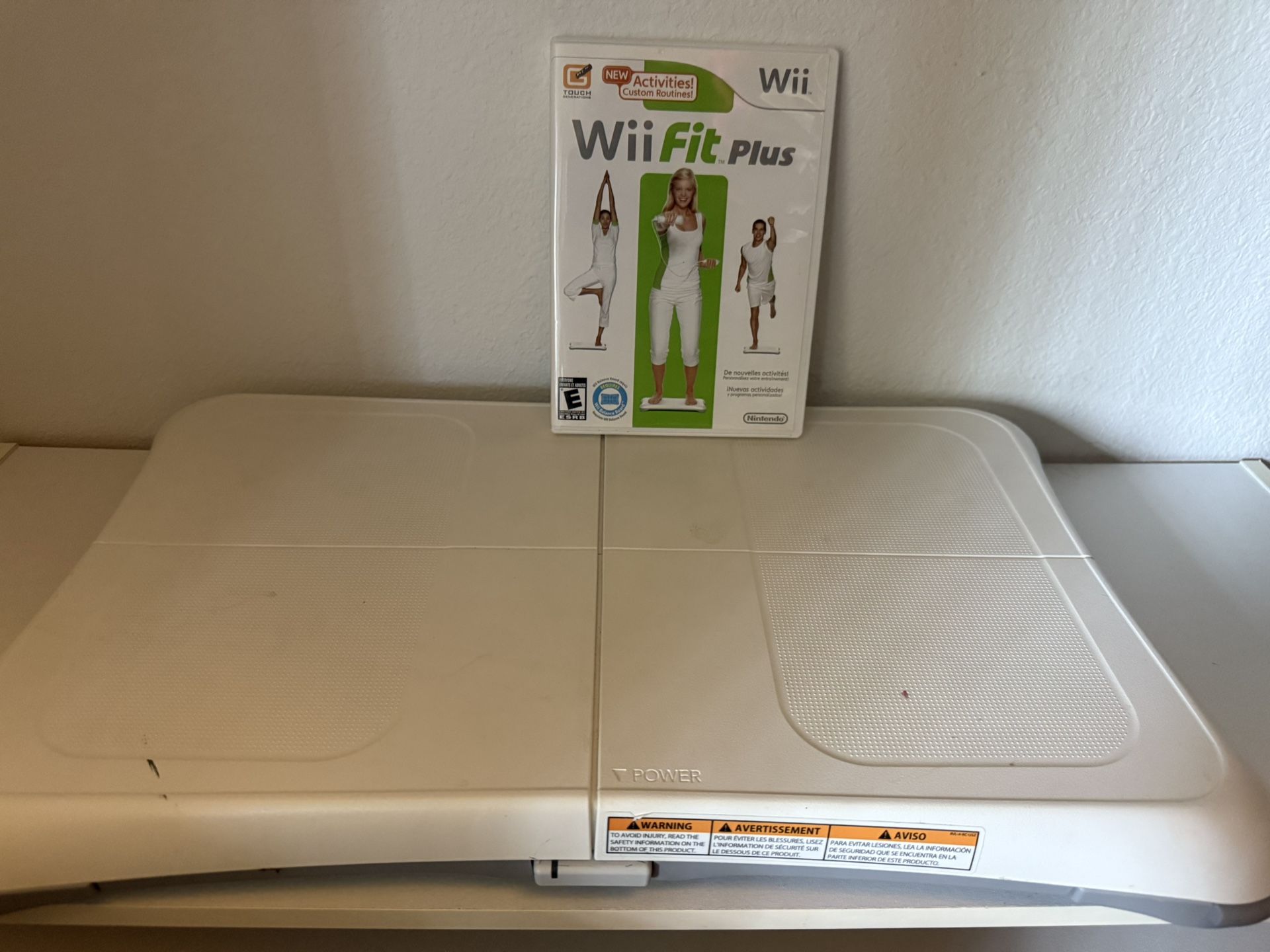 Nintendo Wii Balance board And Fit Plus