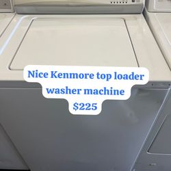 Nice Kenmore Top Loander Washer Machine 