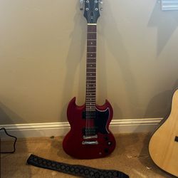 Epiphone SG cherry electric guitar 