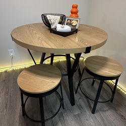 Table and chairs for two