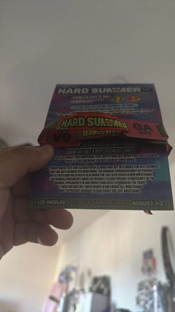 ***Selling two GA hard summer tickets (Saturday) - ****