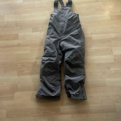 Snow Bibs Kids Size 5 Like New Unisex Lands End Brand 