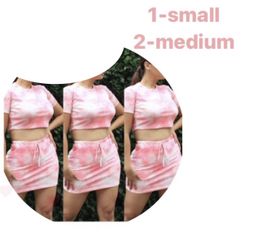Skirt Set , Tie Dye Set 