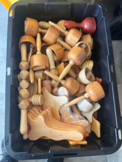 Wood Therapy Massage Tools Lot + Creams