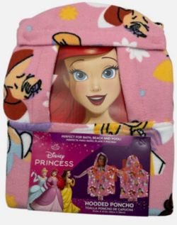 HOODED PONCHO PRINCESS $15.99