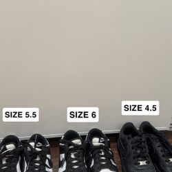 2 NIKE PANDAS - ONE AIR FORCE 