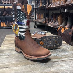 NOKOTA HORSE Western Work Boots Cowboy Rancher Leather Boot 10.5