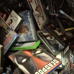"Hundreds" Of Movies and Xbox And Playstation Games