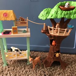 Barbies Animal Rescue Playset