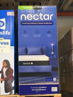 Nectar 12" Cooling Memory Foam Mattress in King Brand New in Box