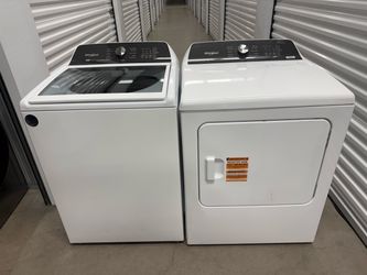 Whirlpool washer and electric Dryer