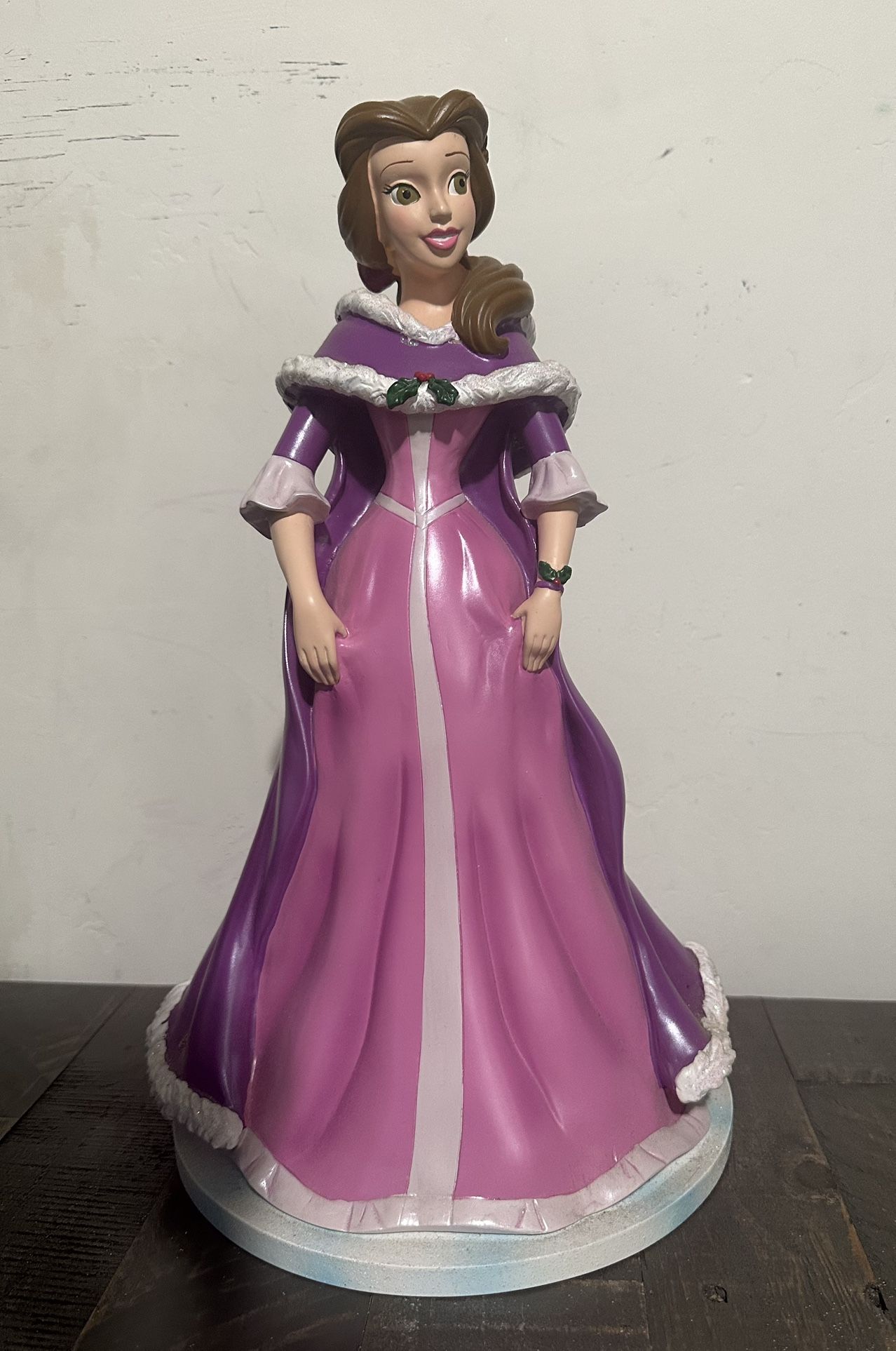 Disney Princess Bell Garden Statue 14.5 Inches