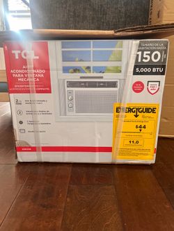 New TCL 5k btu window ac