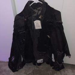 Maison Mihara Double Layer Denim Jacket 