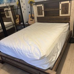 FREE – Queen Bed Frame (Box Spring Included)