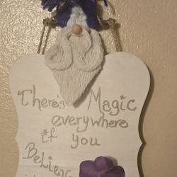 cute Gnome Plaque