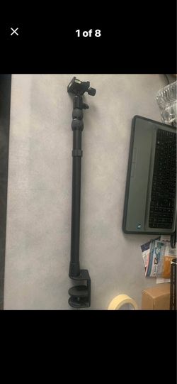 Desk mount camera stand