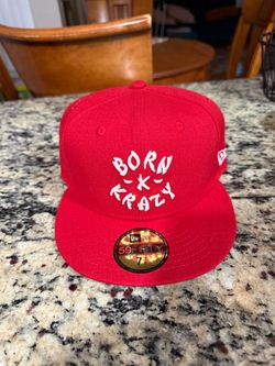 Born X Raised x YG Born Krazy collab Fitted Hat 7 3/8