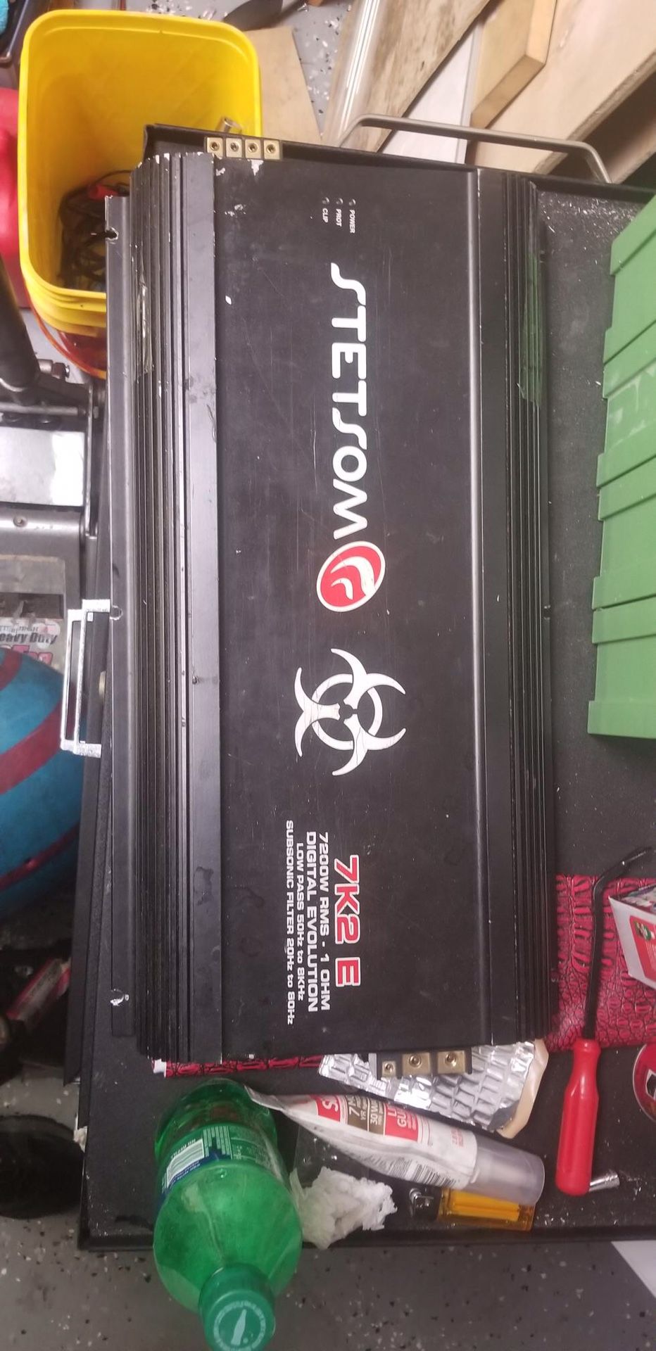 Stetsom 7k2e 7,200 watt rms amp