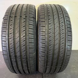 V852  215 55 17 94V  StarFire Solarus AS  2 used tires 90% life 