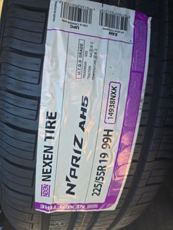 Brand New Nexen N'Priz AH5 Tires – Set of 4
