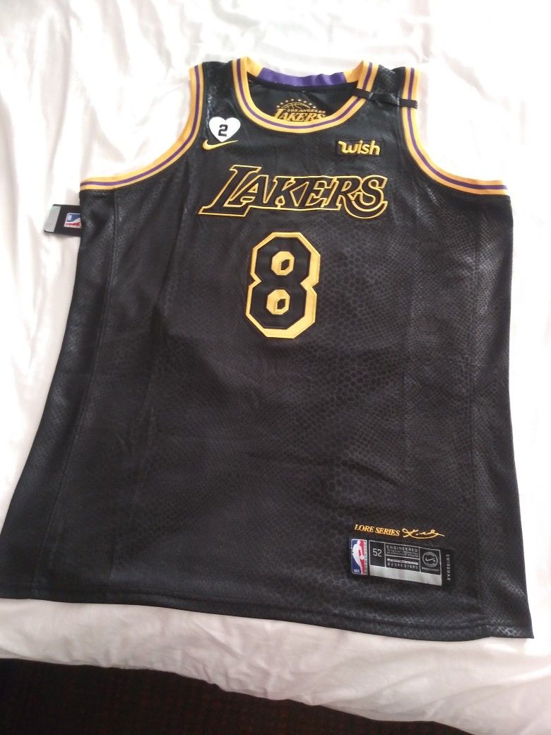 Black Mamba Gigi Mamba Jersey Kobe Bryant Black Mamba Lakers