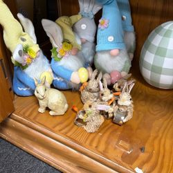 Various Easter Decor.  $8 And Up