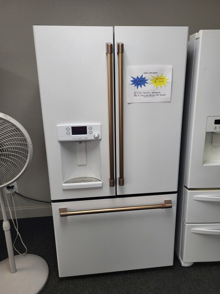 🇺🇸4th Of July Sale! Gorgeous GE Cafe French Door 28cu.ft Refrigerator-Warranty Included