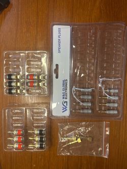 W&G Global Electronics Speaker Plugs Set