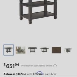 New Condition Table.  No Chairs 