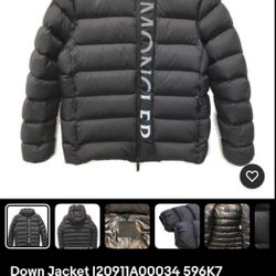 Moncler Jacket Coat 3M BRAND NEW