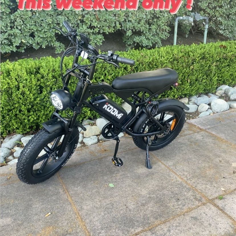 ELECTRIC BIKE WEEKEND SALE !