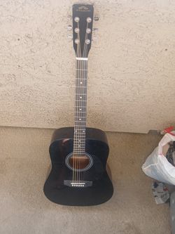 Black guitar