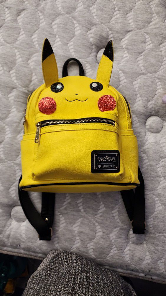 Loungefly Mini Backpack Pikachu Custom Sparkles 
