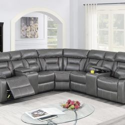 Recliner Sectional Sofa