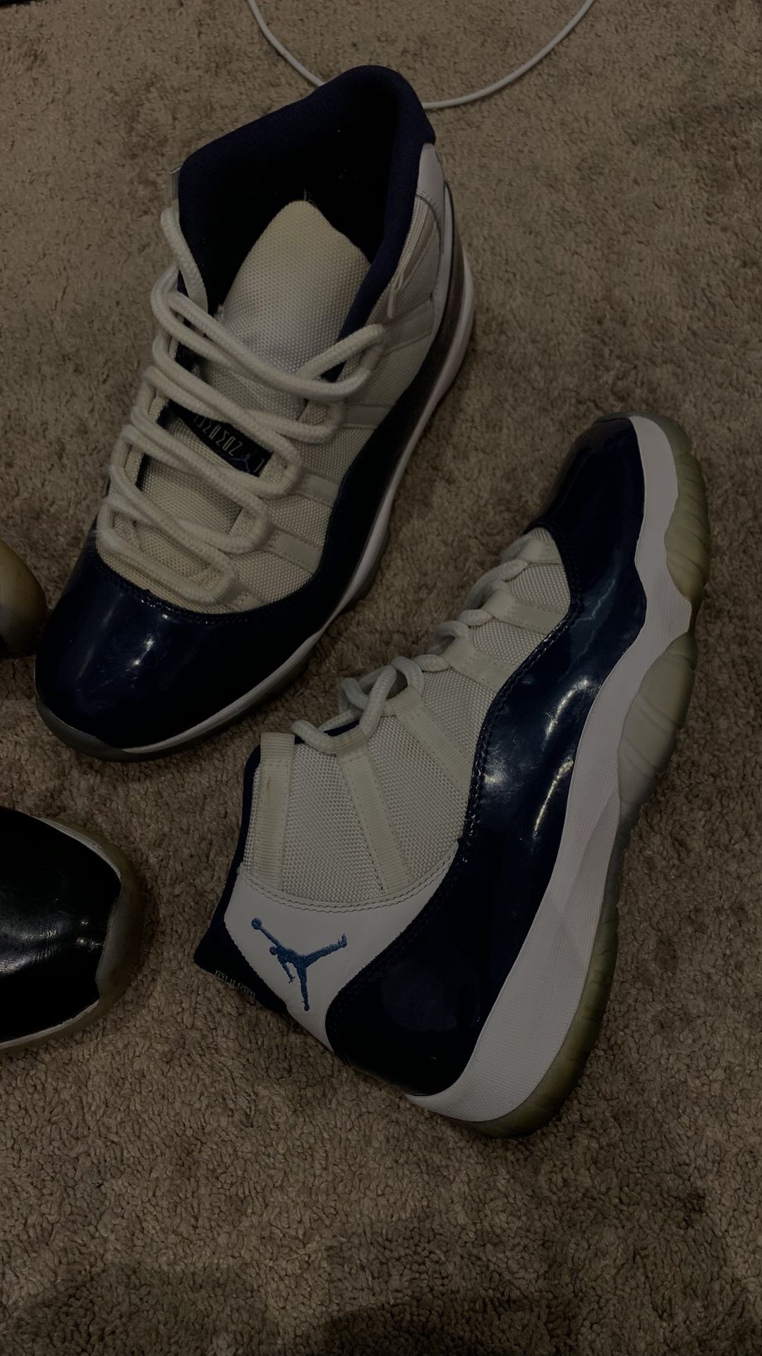 Jordan 11 White University Blue