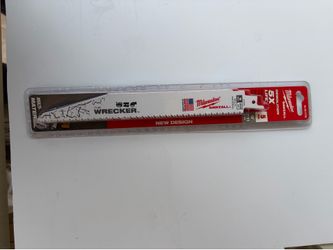 5 Milwaukee sawzall 9” 7/11 tpi