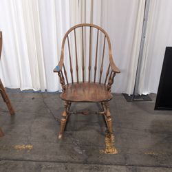 Ethan Allen Classic Windsor Style Wood Rocking Chair