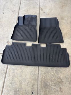 Tesla model Y weather mats