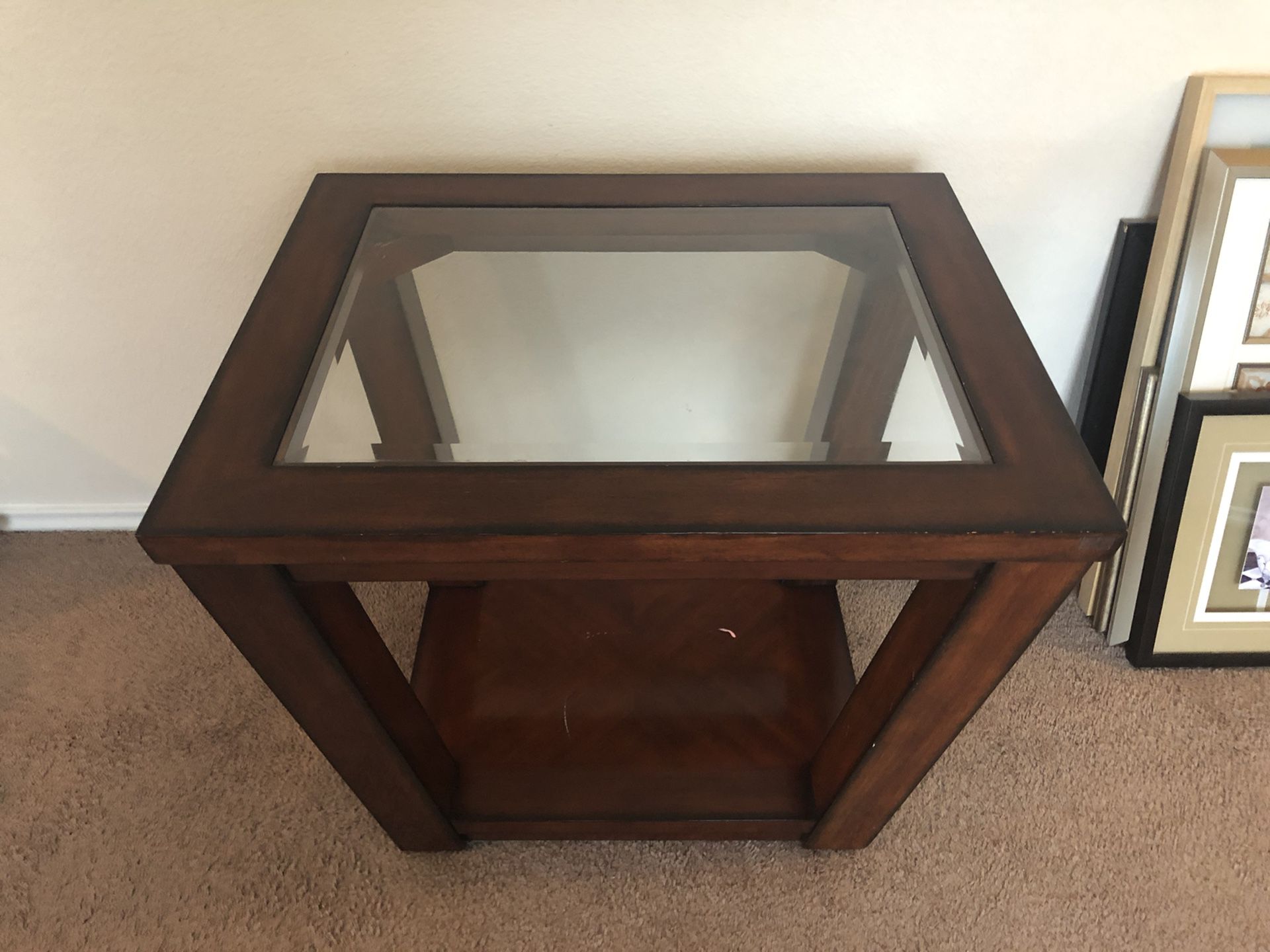 Cherry side table