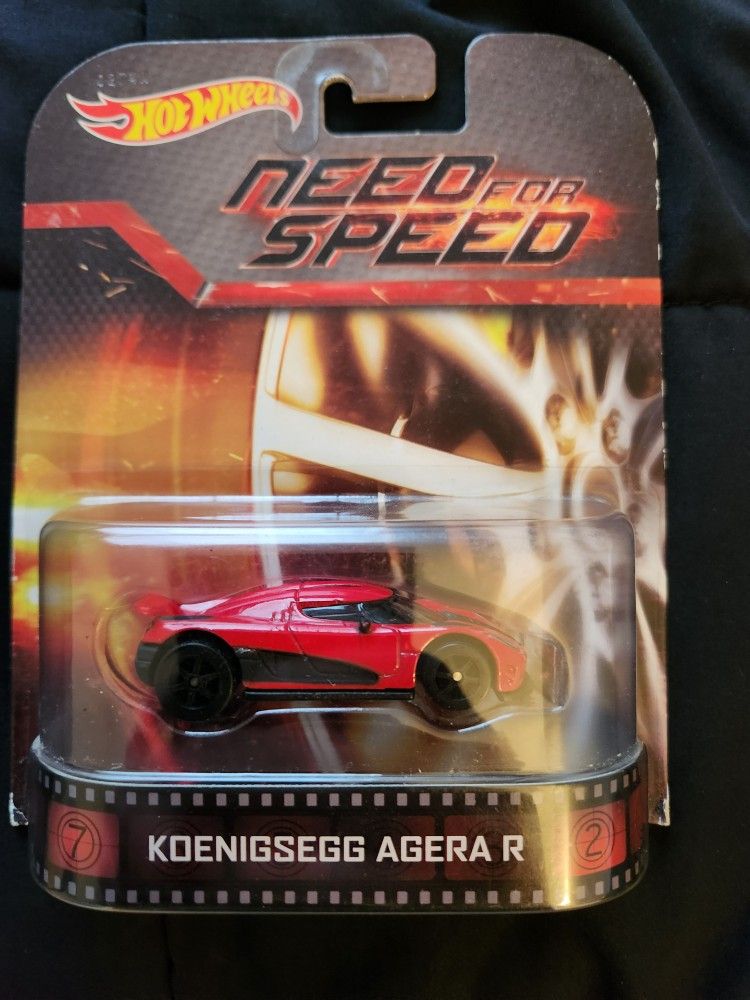 HOT WHEELS (VERY RARE)NEED FOR SPEED KOENIGSEGG AGERA R - Main Image