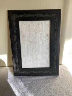 Vintage Wood Frame with Vines