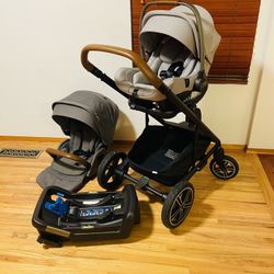 Nuna Mixx Next Stroller With Car Seat 