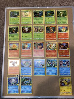 Pokemon 25th Anniversary McDonalds Cards Almost Complete Set Pikachu