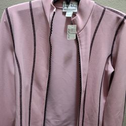 Joseph Ribkoff Pink & Black  Blazer/ Jacket
